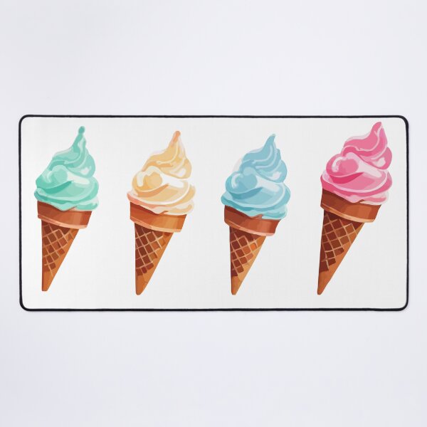 Item preview, Pastel Dream: A Whimsical Ice Cream Cone designed and sold by CrazySweets.