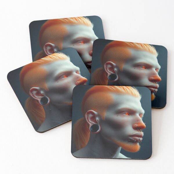 Item preview, A man with earrings designed and sold by rayo-art.