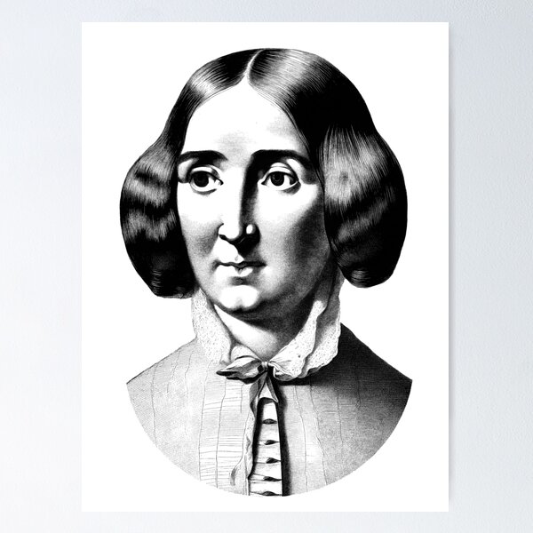 Item preview, Portrait of George Eliot designed and sold by NTGUILTY.
