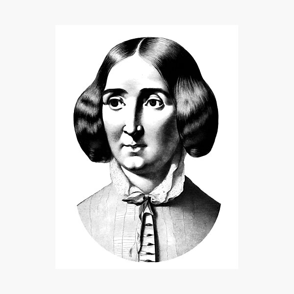 Item preview, Portrait of George Eliot designed and sold by NTGUILTY.