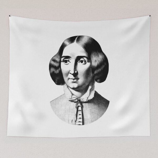 Item preview, Portrait of George Eliot designed and sold by NTGUILTY.