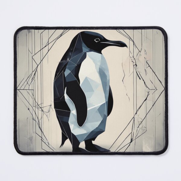 Item preview, Black and white penguin designed and sold by GeometricPic.