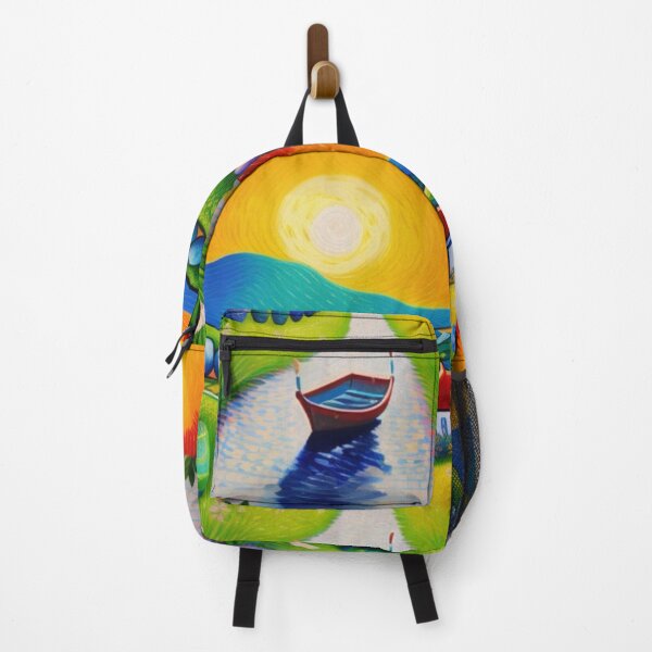 Item preview, Osterland Idyll digital art based on VanGogh - expressionistically happy designed and sold by kikidu21.