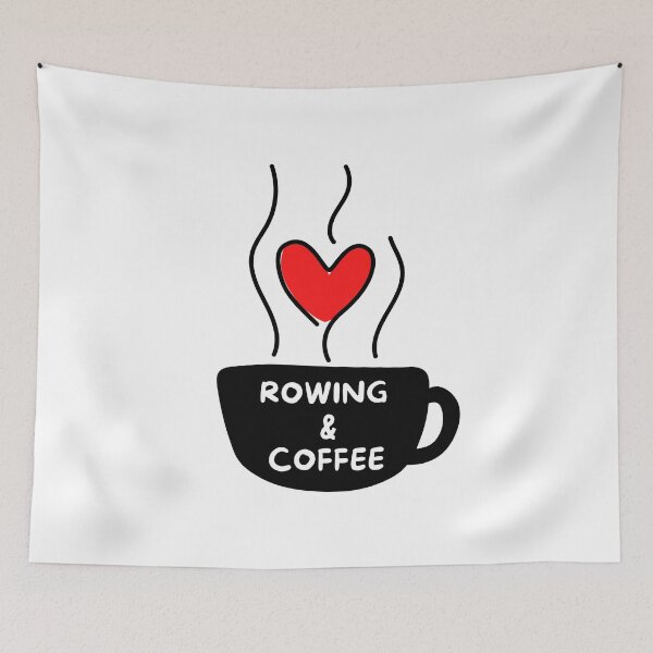 Item preview, Rowing and coffee designed and sold by TheGreenGoat.