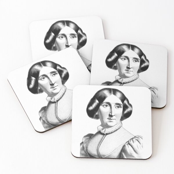 Item preview, George Eliot portrait designed and sold by NTGUILTY.