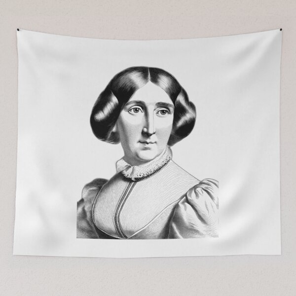 Item preview, George Eliot portrait designed and sold by NTGUILTY.