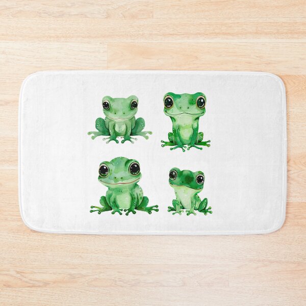 Item preview, Watercolor frogs pack | Frogs set | Watercolor toad | Frogs sheet | Toads set 1 designed and sold by Yaremchuk.
