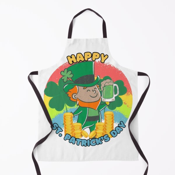 Item preview, Happy St Patrick's Day - Cute Leprechaun Design - White Background designed and sold by TGAL2.