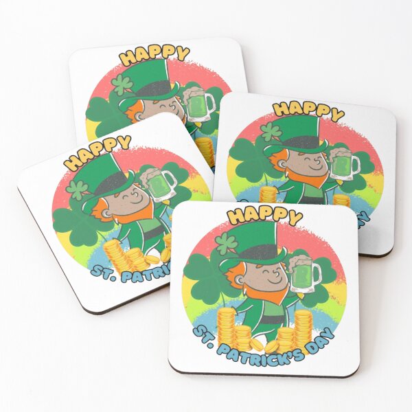 Item preview, Happy St Patrick's Day - Cute Leprechaun Design - White Background designed and sold by TGAL2.