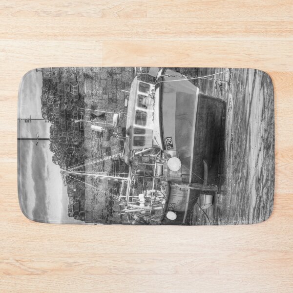 Item preview, Fishing Boat In Newquay Harbour designed and sold by Londonimages.
