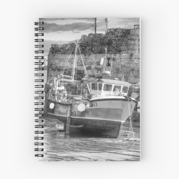 Item preview, Fishing Boat In Newquay Harbour designed and sold by Londonimages.