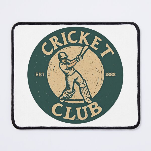 Item preview, Vintage Cricket Club Logo designed and sold by mrtraz.