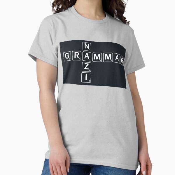 Vista previa del artículo con la obra «Gramatica nazi», diseñado y vendido por AIncredible.