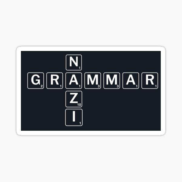 Vista previa del artículo con la obra «Gramatica nazi», diseñado y vendido por AIncredible.