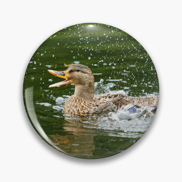 Item preview, Happy Mallard - Anas platyrhynchos designed and sold by Dorset Girl.