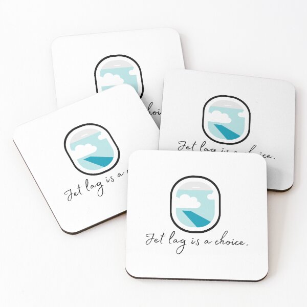 Item preview, Jet lag is a choice - Window designed and sold by Samantha Kelly.