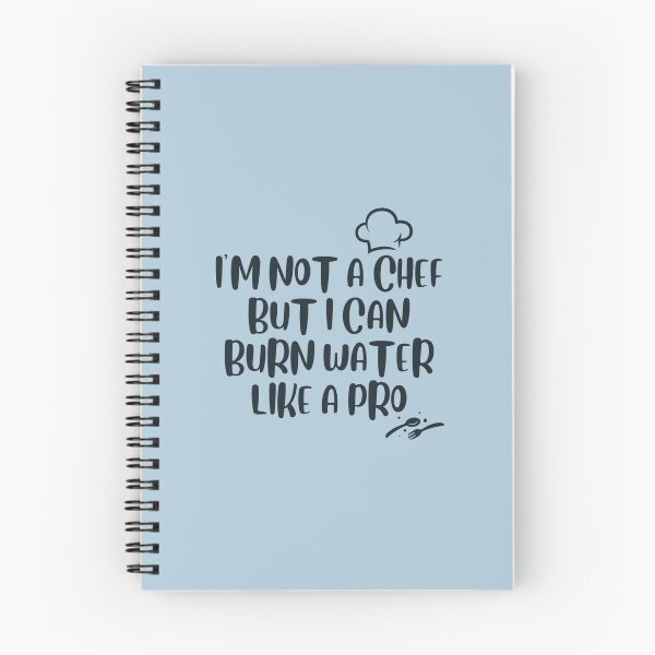 Item preview, I’m not a chef but I can burn water like a pro. Black designed and sold by Tsifra.