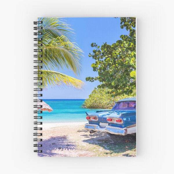 Item preview, Car and beach in Cuba designed and sold by Delphimages Art.
