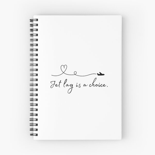 Item preview, Jet lag is a choice - Plane designed and sold by Samantha Kelly.