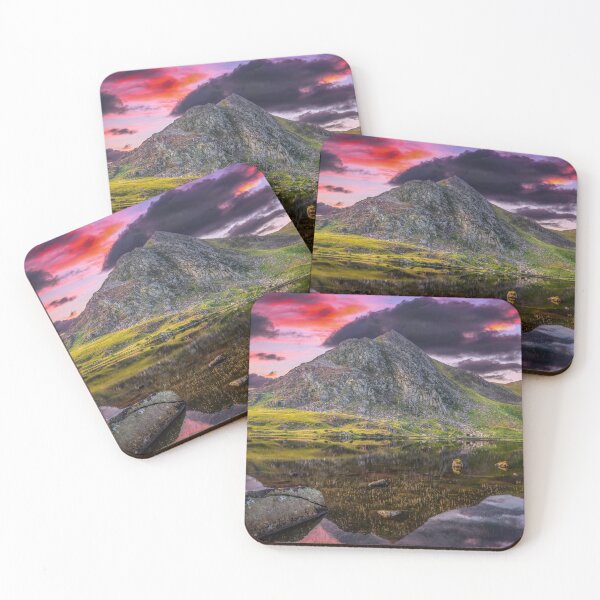 Item preview, Tryfan Mountain Lake Sunset designed and sold by AJEvans.