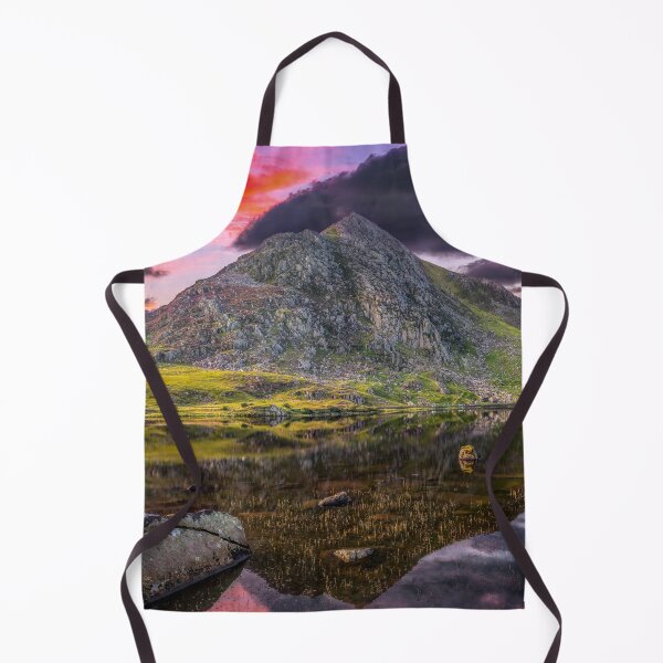 Item preview, Tryfan Mountain Lake Sunset designed and sold by AJEvans.