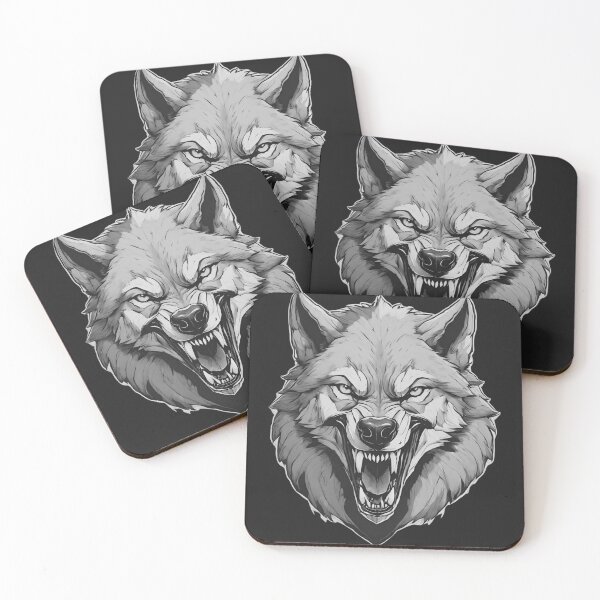 Item preview, Angry wolf designed and sold by KunioK.