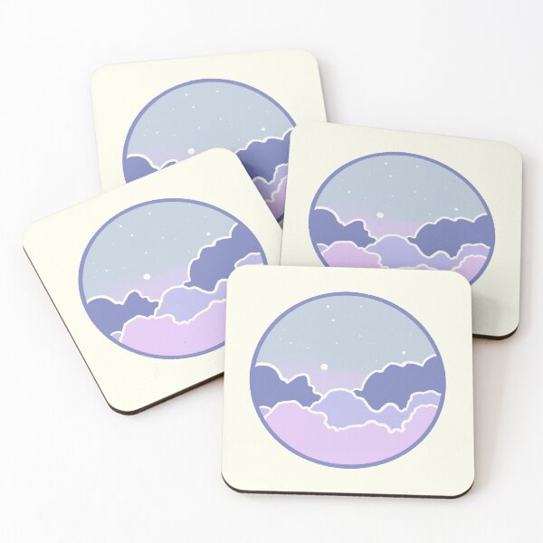 Item preview, Cute clouds and stars  designed and sold by Mayarart.