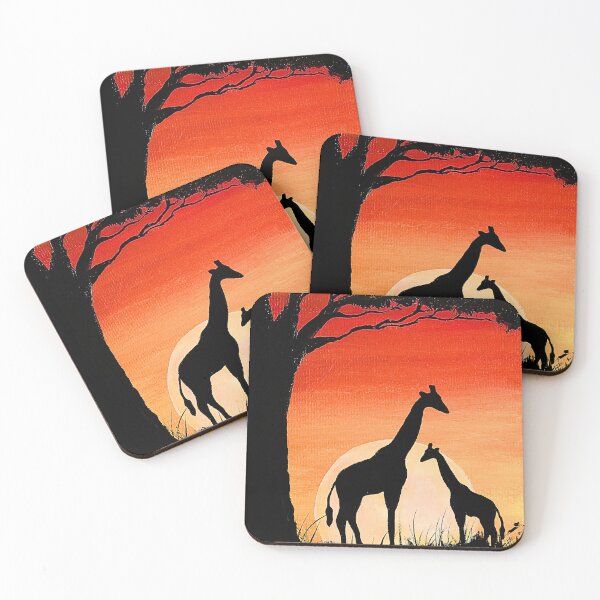 Item preview, Painting Africa in the Sunset designed and sold by Anke Franikowski.