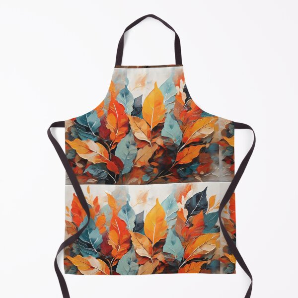 Item preview, high-end acrylic painting, modern style, autumn colors and patterns, double exposure, abstract layers on overlay, colorful, leaves, vector designed and sold by thima shop.
