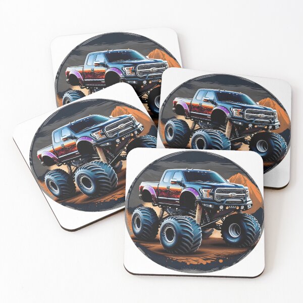 Item preview, Adventurous Monster Truck Driving Beyond the Mountains designed and sold by simaso.