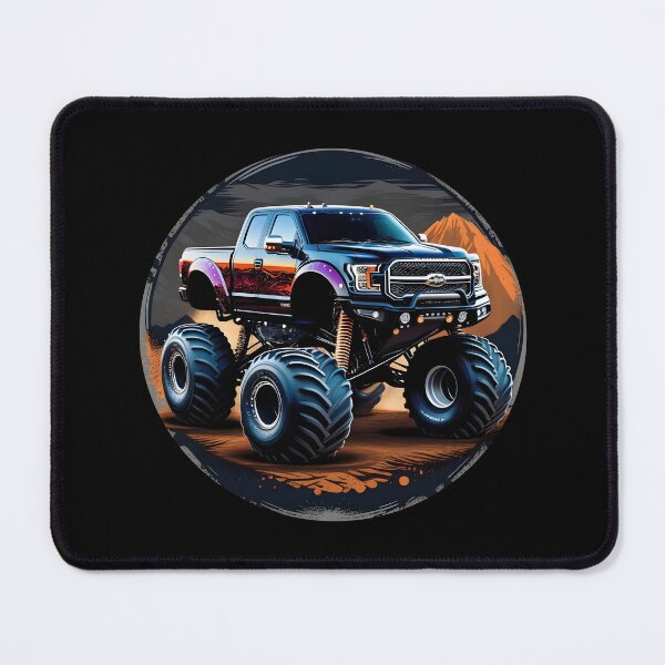 Item preview, Adventurous Monster Truck Driving Beyond the Mountains designed and sold by simaso.