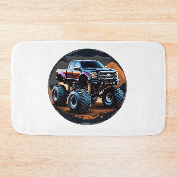 Item preview, Adventurous Monster Truck Driving Beyond the Mountains designed and sold by simaso.