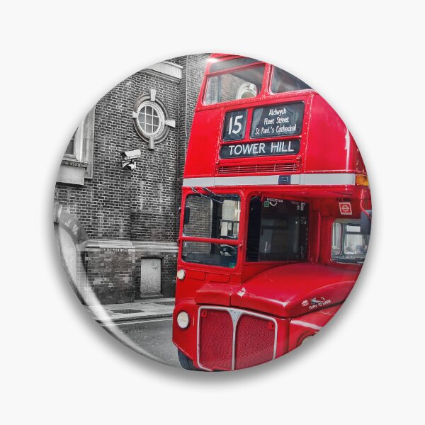 Item preview, Vintage bus in London designed and sold by Delphimages Art.