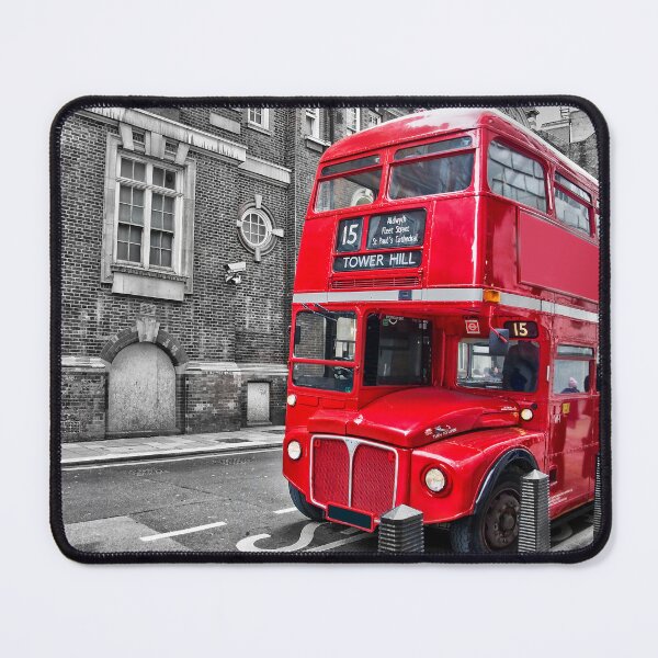 Item preview, Vintage bus in London designed and sold by Delphimages Art.