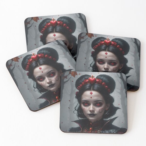 Item preview, Gothic Queen of Hearts designed and sold by Geek-Girl-Art.