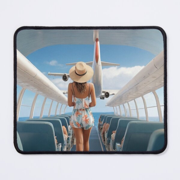 Item preview, Vacation, travel, summer, women, full body, sea, airplane designed and sold by thima shop.