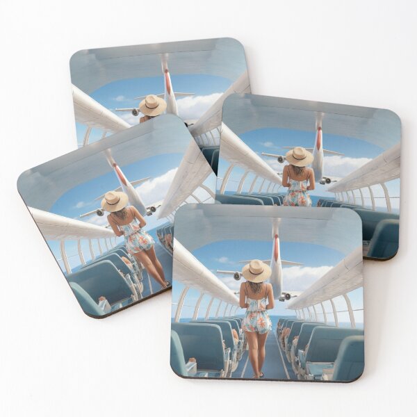 Item preview, Vacation, travel, summer, women, full body, sea, airplane designed and sold by thima shop.
