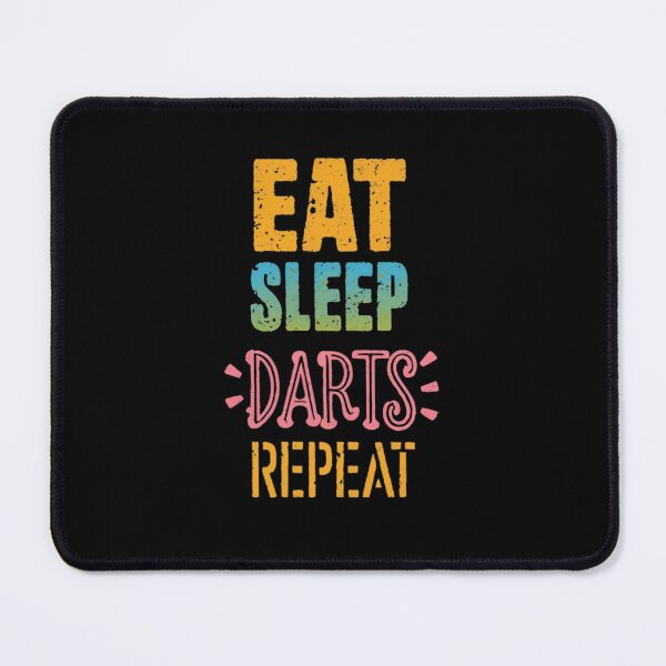 Item preview, Eat Sleep Darts Repeat designed and sold by CosmicFreedom9.
