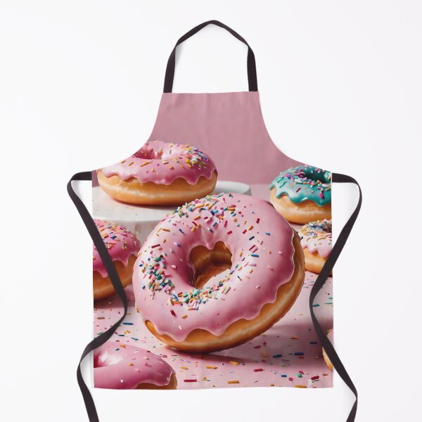 Item preview, Pink Frosted Donut designed and sold by Geek-Girl-Art.