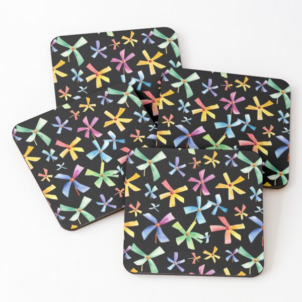 Item preview, Brightly colored ,windmills, drawn with graphics, watercolor style. designed and sold by Icon-Network.