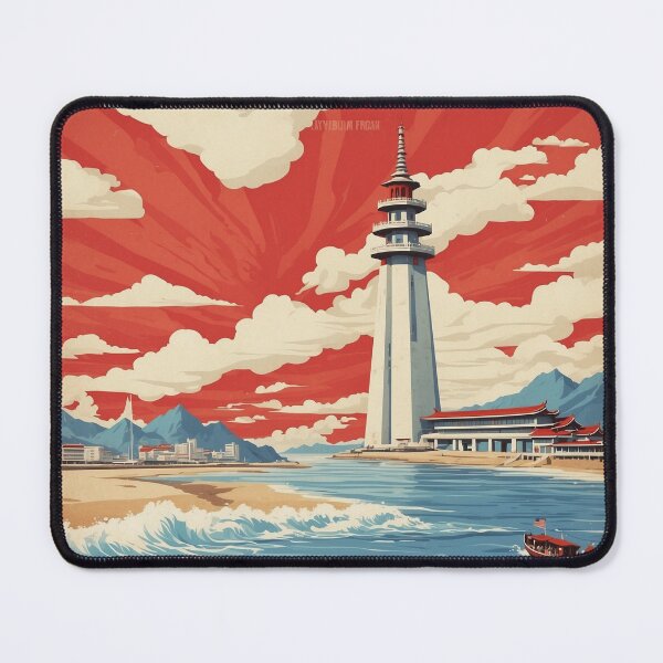 Item preview, Pohang South Korea Tourism Vintage Poster 2 designed and sold by TravelersGems.