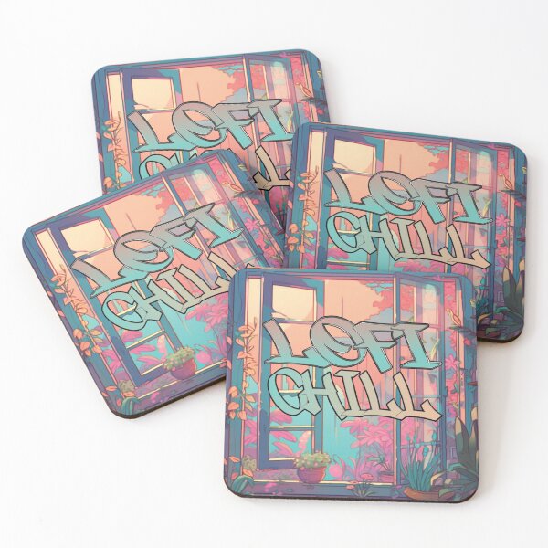 Item preview, Lofi Chill- Art - Window view  - Graffiti Style designed and sold by onjcdesign.