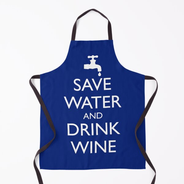 Item preview, SAVE WATER AND DRINK WINE designed and sold by HolidayBug.