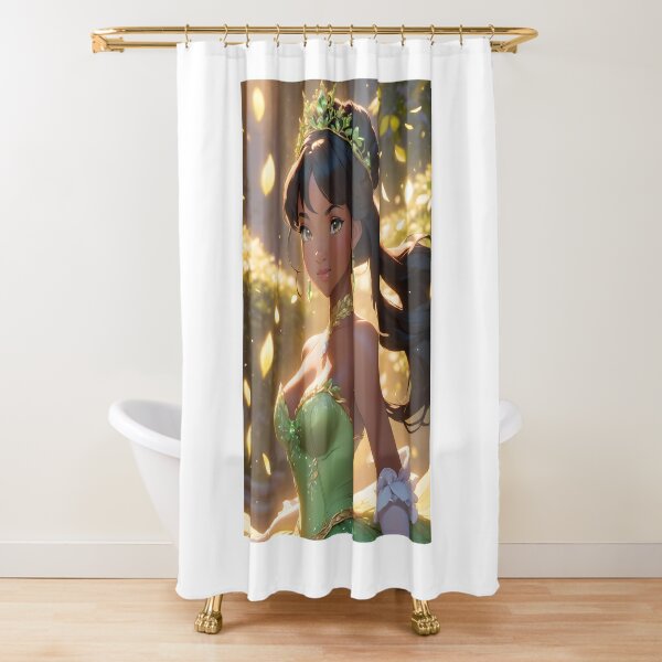 Princess Tiana Shower Curtains for Sale