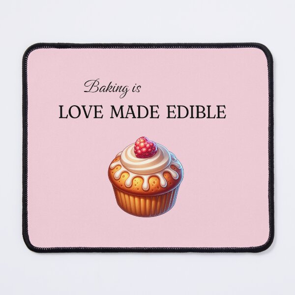 Item preview, Baking is LOVE MADE EDIBLE designed and sold by IvyLoveArt.
