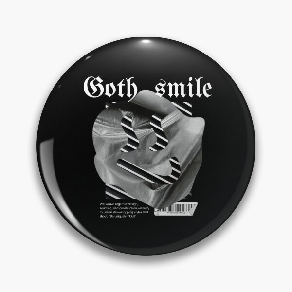 Item preview, Goth smile  designed and sold by CartoontStore.