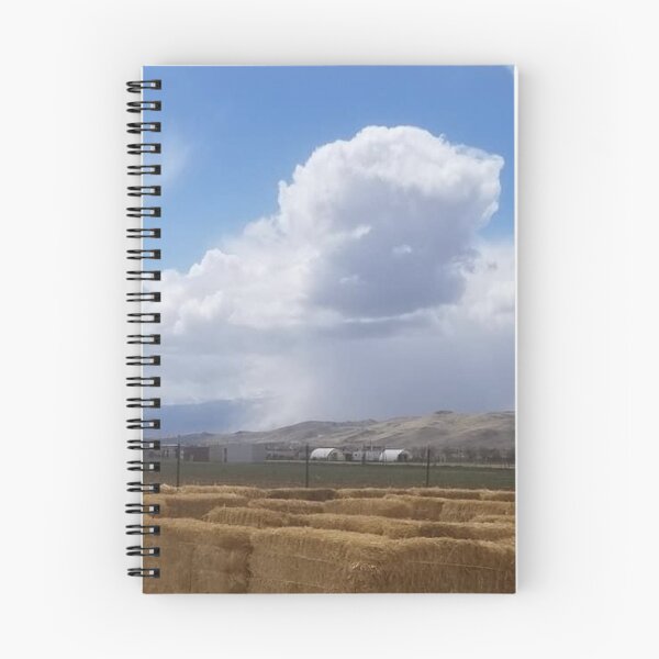 Item preview, hay maze in fall in front of forming cloud wall  designed and sold by holylandzreiki.