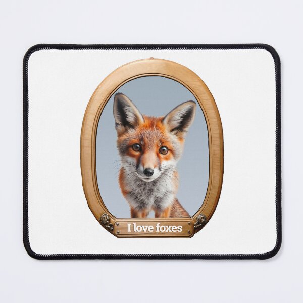 Item preview, I love foxes designed and sold by anderlee.