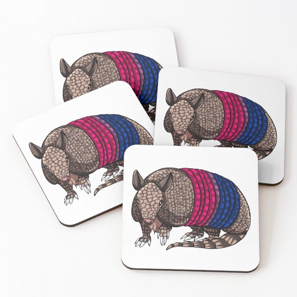 Item preview, Bisexual Pride Armadillo designed and sold by agcatt.