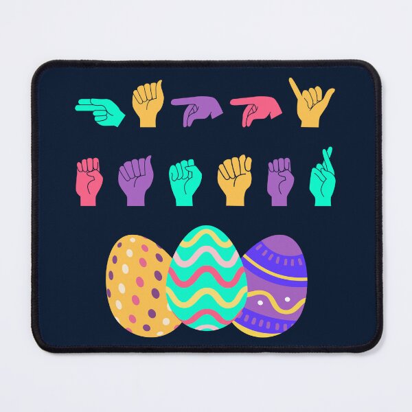 Item preview, ASL Happy Easter I - Cute Easter designed and sold by Lemon Pepper.
